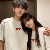 [003]情侣宽松短袖T恤A079-3295-P35，男装T恤，电商A079