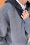 【网58】灰色针织衫男款A079-D88-P51，男装针织衫/毛衣，电商A079