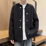 【网15】开衫长袖毛衣男女秋冬款韩版纽扣A079-A342-P46，男装针织衫/毛衣，电商A079
