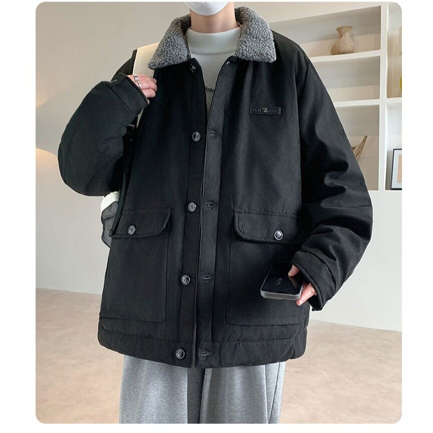 【187】麂皮绒外套男夹克青少年褂子A079--2582-P82,男装夹克,电商A079