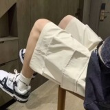 [013]宽松百搭潮夏季工装裤子男五分裤休闲短裤A079-Q500-P21，男装牛仔裤，电商A079