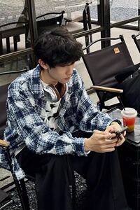 [006]长袖衬衫男女翻领衬衣外套 A079-CE12-P43图片