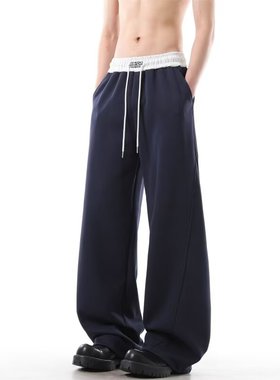 【网60】休闲宽松这堂课长裤A079-K2651-P34