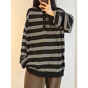 【146】条纹针织衫毛衣A079-M22-P39图片