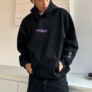 【261】卫衣男秋冬套头连帽闲宽松运动加绒外套A079-WY213-54图片