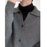 【网59】25翻领针织衫早秋新款上衣潮长袖秋冬A079-874-P54，男装针织衫/毛衣，电商A079