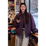 [001]飞行夹克男款痞帅高级感棒球服短款立领外套A079-8369-P56，男装夹克，电商A079