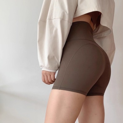 ALGAM CANDY 三分裤 免穿内裤 高腰提臀收腹 健身裤运动短裤女