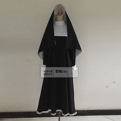 阿松 宗教松 一松 修女松 cosplay服装 ichi cos服装动漫服装