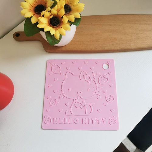 隔热垫耐高温硅胶防烫垫餐桌垫卡通餐垫家用杯垫砂锅垫子碗盘垫