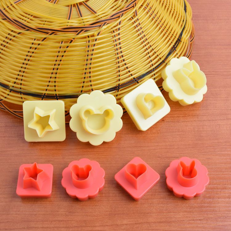宝宝辅食卡通面片蝴蝶面模具 套DIY模具