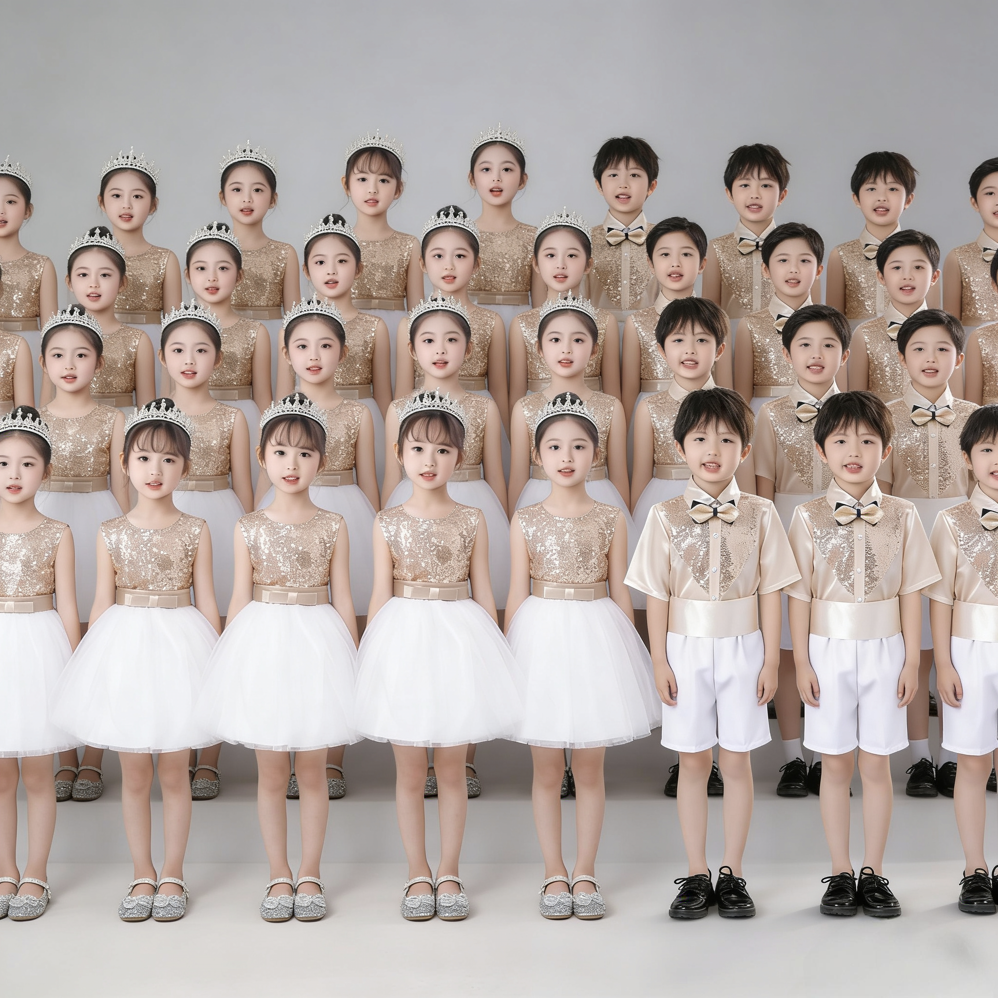 六一儿童节儿童合唱表演服幼儿园大班舞蹈服小学生诗歌朗诵大合唱
