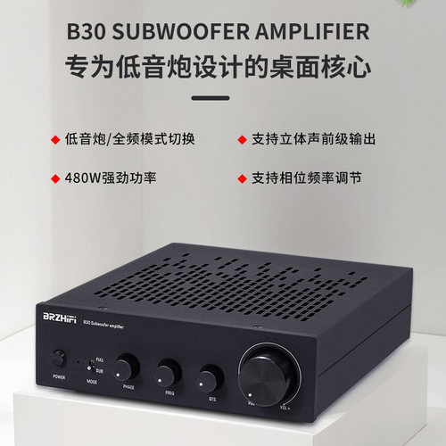 发烧单声道大功率低音炮数字功放