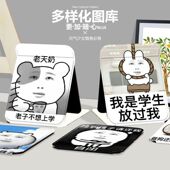 金南俊抽象折叠化妆镜子收纳学生便携式 随身梳妆镜 宿舍桌面用台式