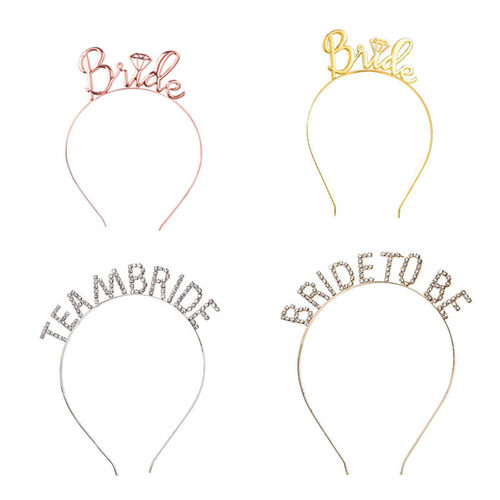 派对bridetobe皇冠头饰发箍