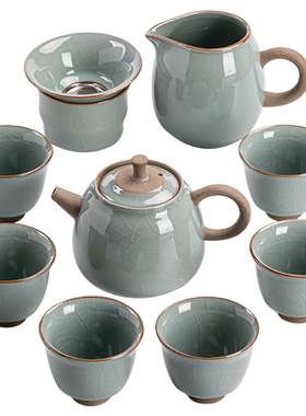 哥窑功夫茶具茶具套装陶瓷