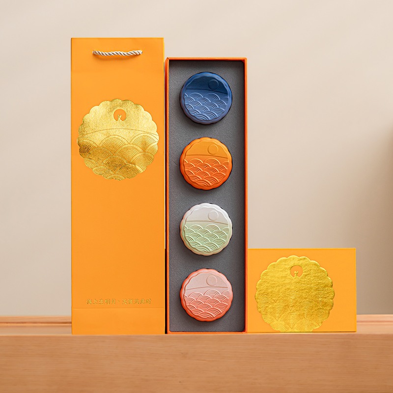 苏氏陶瓷（SUSHI CERAMICS）中秋月饼茶杯主人杯伴手礼盒组