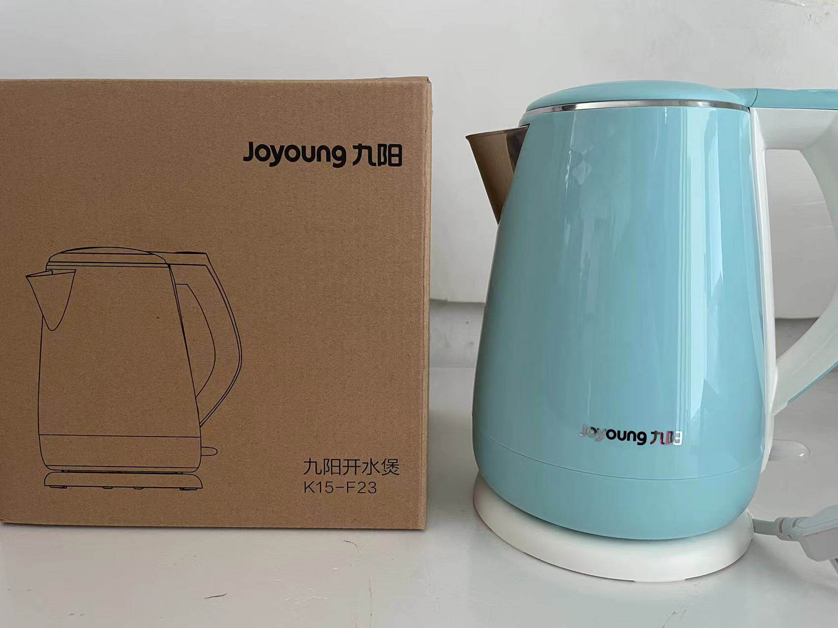 joyoung/九阳k15-f23电热水壶家用304不锈钢智能自动断电烧开水煲