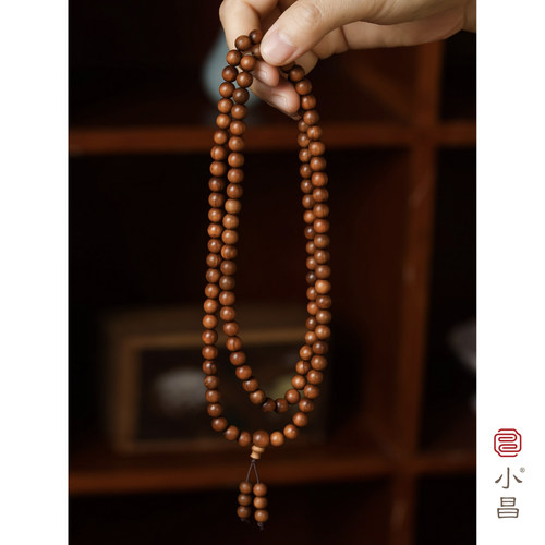 小昌念珠【无为】老山檀108颗