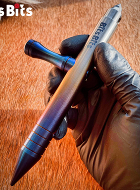 马伽术高硬度钨钢edc钛合金酷棍古巴藤点穴按摩短棍帐篷钉T棍掌棍