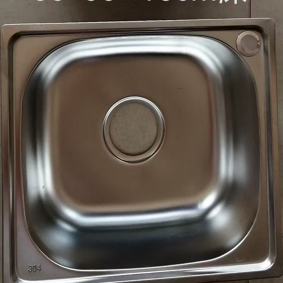 3338不锈钢水槽不锈钢洗菜盆201材料33x38cm