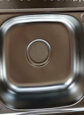 3338不锈钢水槽不锈钢洗菜盆201材料33x38cm