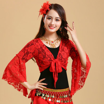 新款广场舞服装民族团体肚皮舞