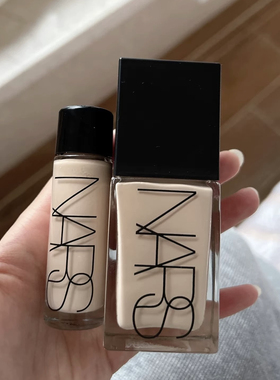 国柜！Nars/娜斯超方瓶流光美肌粉底液中样L2号色10ml4ml