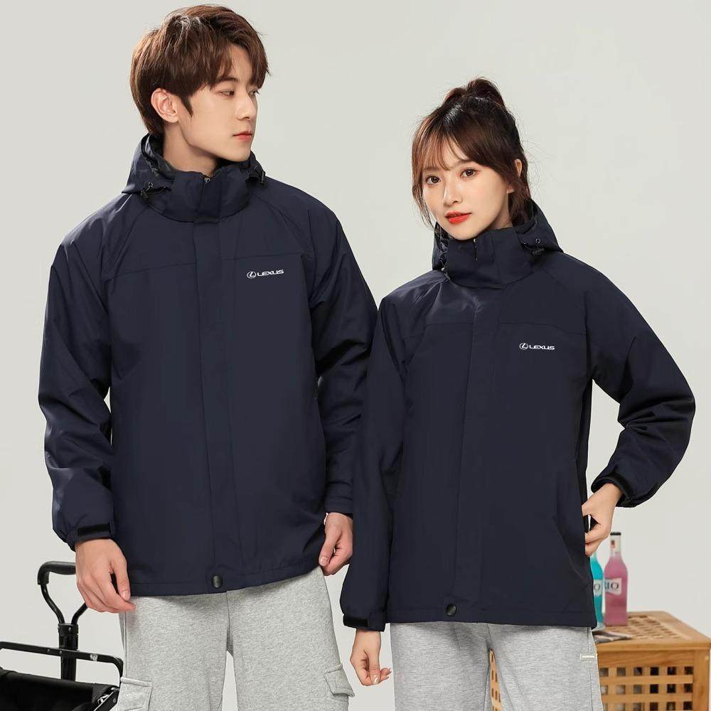 雷克萨斯汽车工作服冬季冲锋衣新能源4S店男女工装厂服外套定制图,个性定制/设计服务/DIY,冲锋衣定制/加工,淘宝优惠券,粉丝福利购,淘宝优惠卷