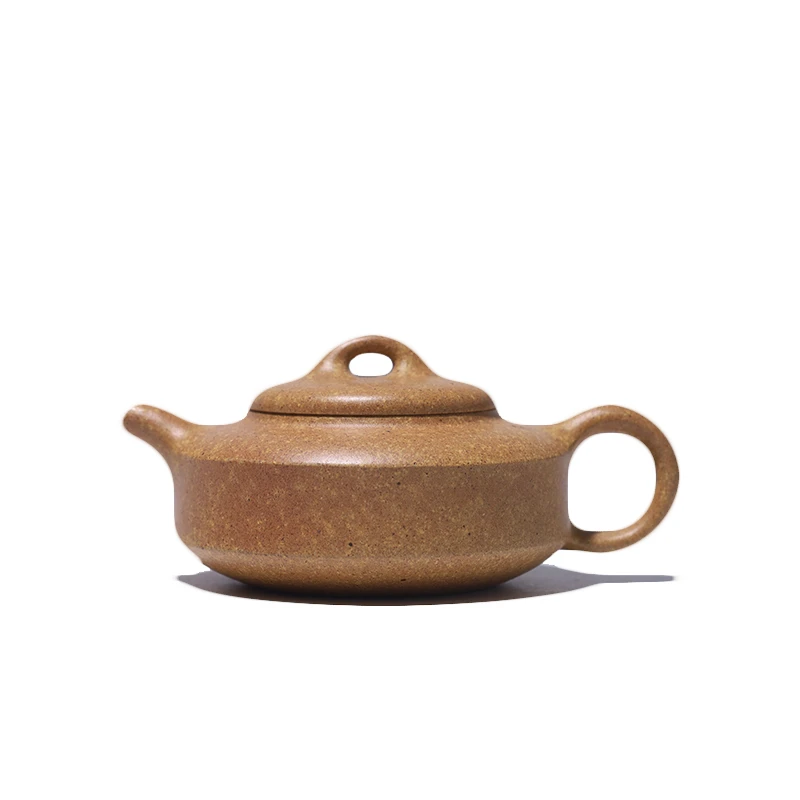 吉羊柴烧 宜兴紫砂壶茶壶 原矿吉羊金段小汉君80ml