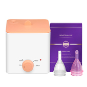 AIWO第二代月经杯防漏月事杯可重复使用可游泳卫生巾可排液月亮杯