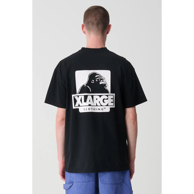 AU X-LARGE 91 Text T-Shirt 经典猿人夏季短袖T恤  街头潮流