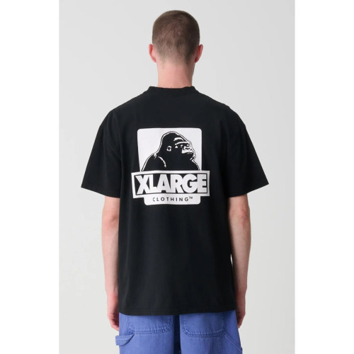 AU X-LARGE 91 Text T-Shirt 经典猿人夏季短袖T恤  街头潮流