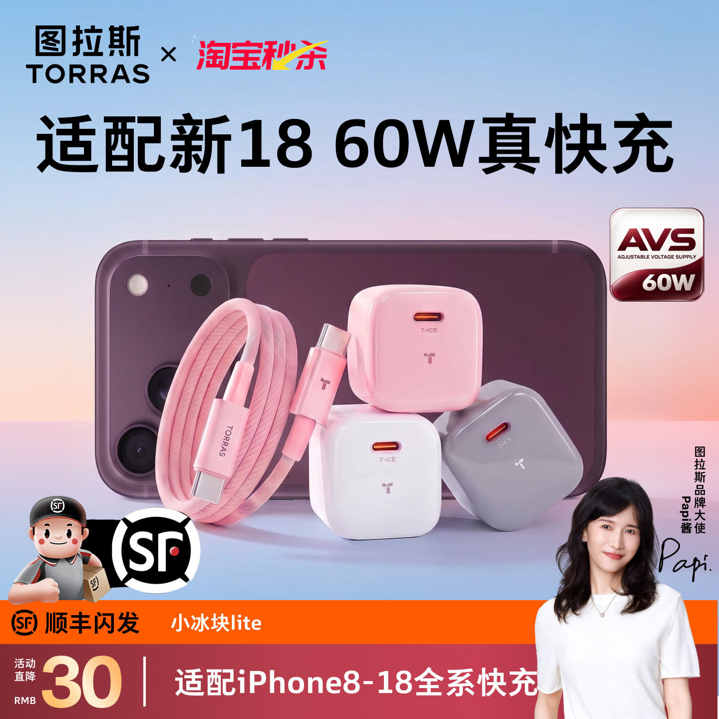 【AVS18系列60W快充】低温护机图片