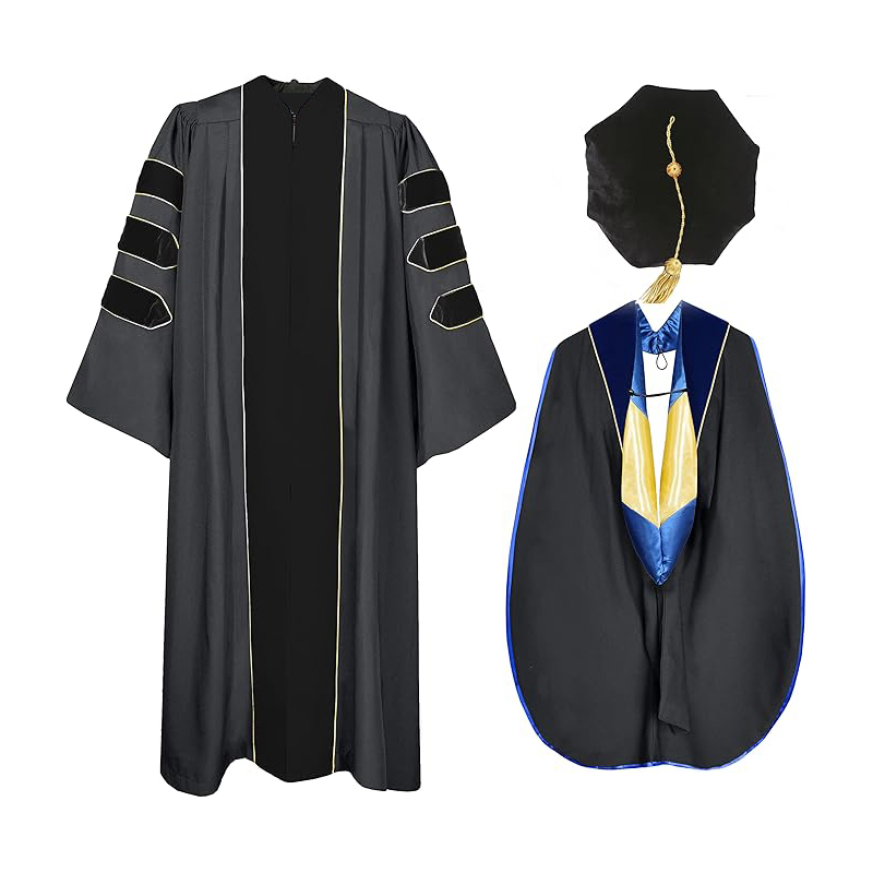 歐美博士服大學生畢業禮服批發