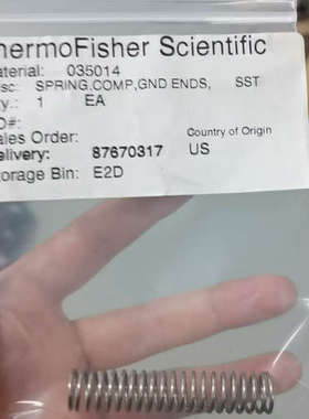 赛默飞配件：    Material：035014，Deli