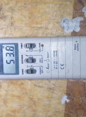 台湾省泰仕噪音计，分贝仪，TES1350R，红色如图，功能正