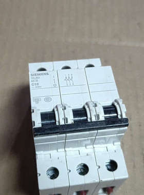西门子3P开关 5SJ63MCB C10 3P 功能完好