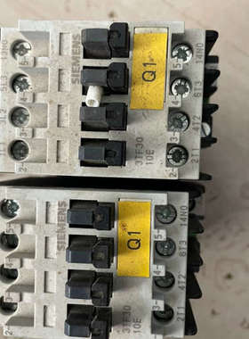 西门子交流接触器3TF30-10-1X，实物拍摄，拆机货，需