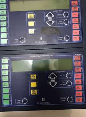 KONGSBERG WCU DISPLY 报警延时板。二手功