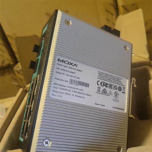 库存全新全新 EDR-810-2GSFP MOXA 8+2G路由器需询价