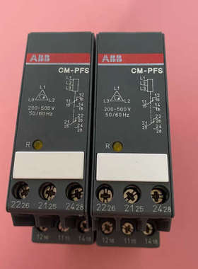 原装ABB相序继电器 CM-PFS货号1S43082