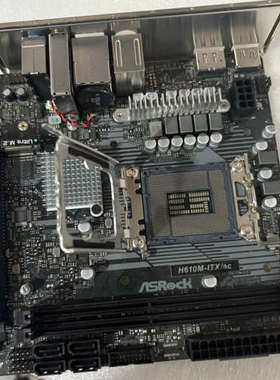 华擎H610M-ITX/ac 主板 支持12代CPU 1