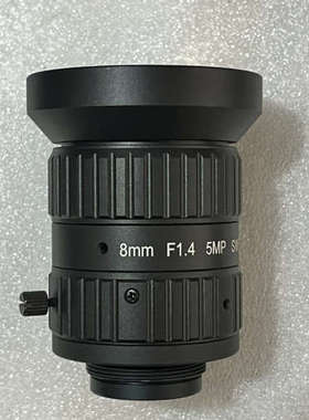 SWIR短波红外 C口 8mm f1.4 500万