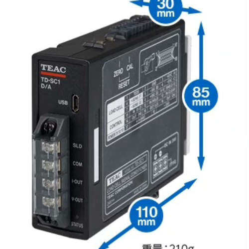称重信号放大器TD-SC1(D/A)，TEAC