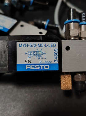 费斯托电磁阀JMYH-5/2-M5-L-LED 3