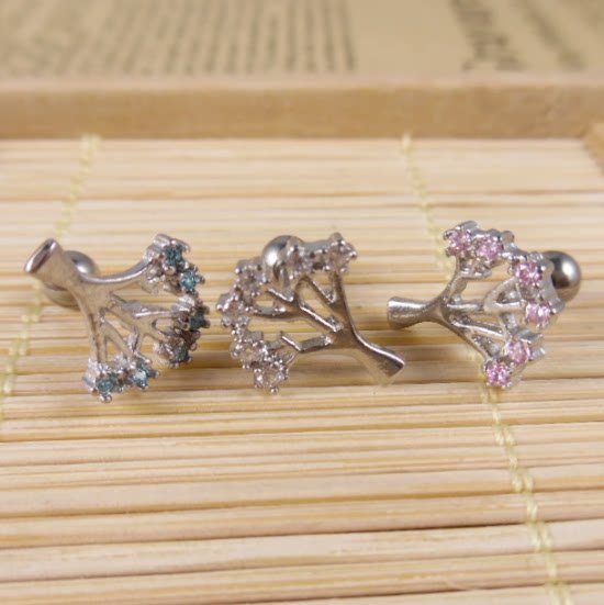 出口时尚穿刺饰品316医用钢防过敏肚皮舞肚脐肚脐环脐钉