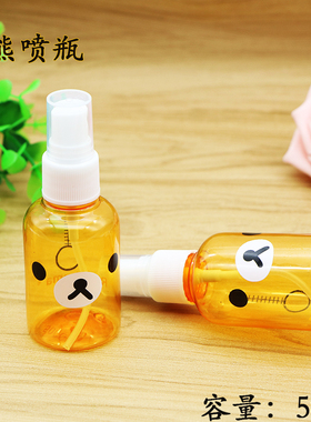 小熊香水喷雾瓶美甲