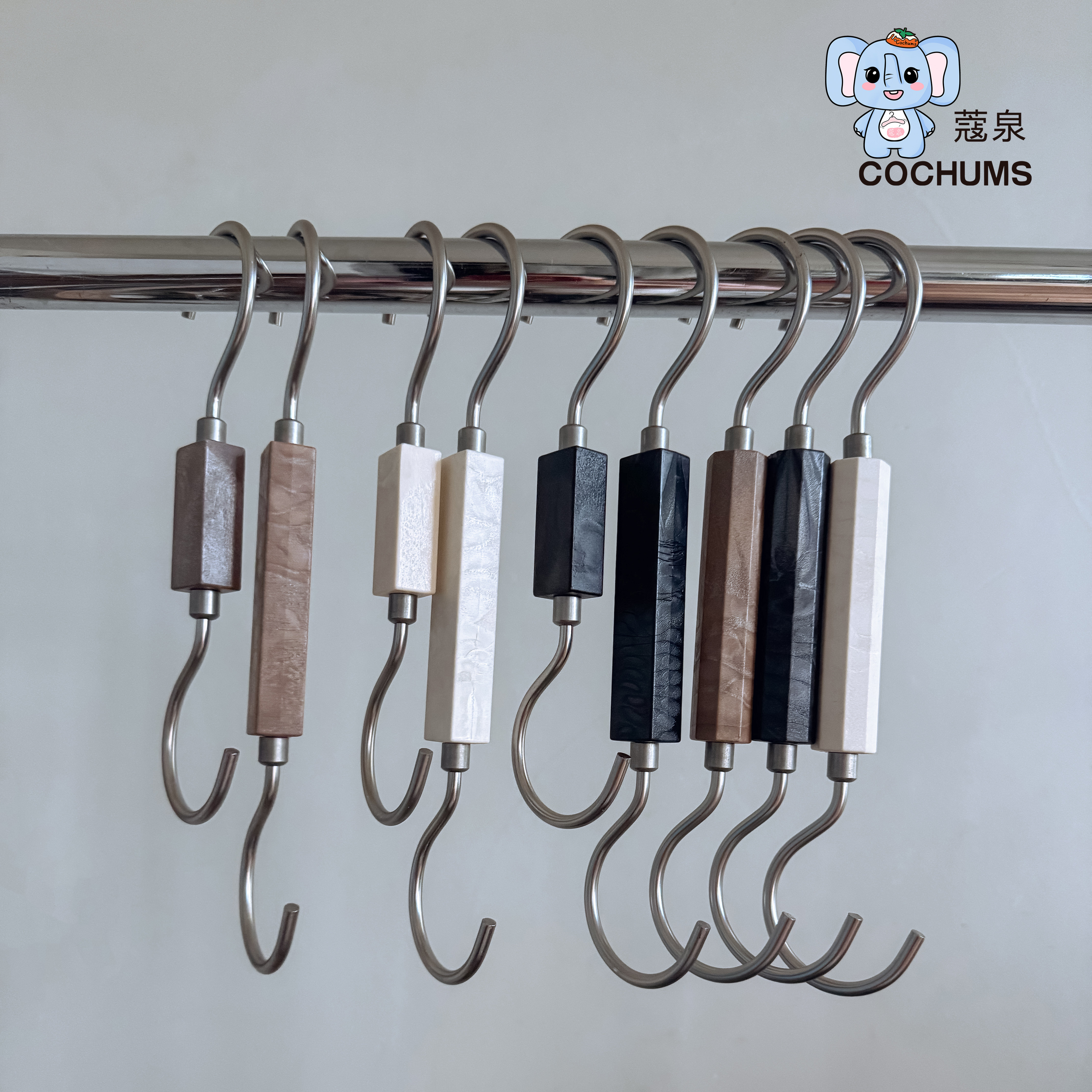 服装店S钩牛仔裤围巾皮带领带架创意亚克力圆环圈圈挂钩钩子包邮,商业/办公家具,服装展示架,淘宝优惠券,粉丝福利购,淘宝优惠卷