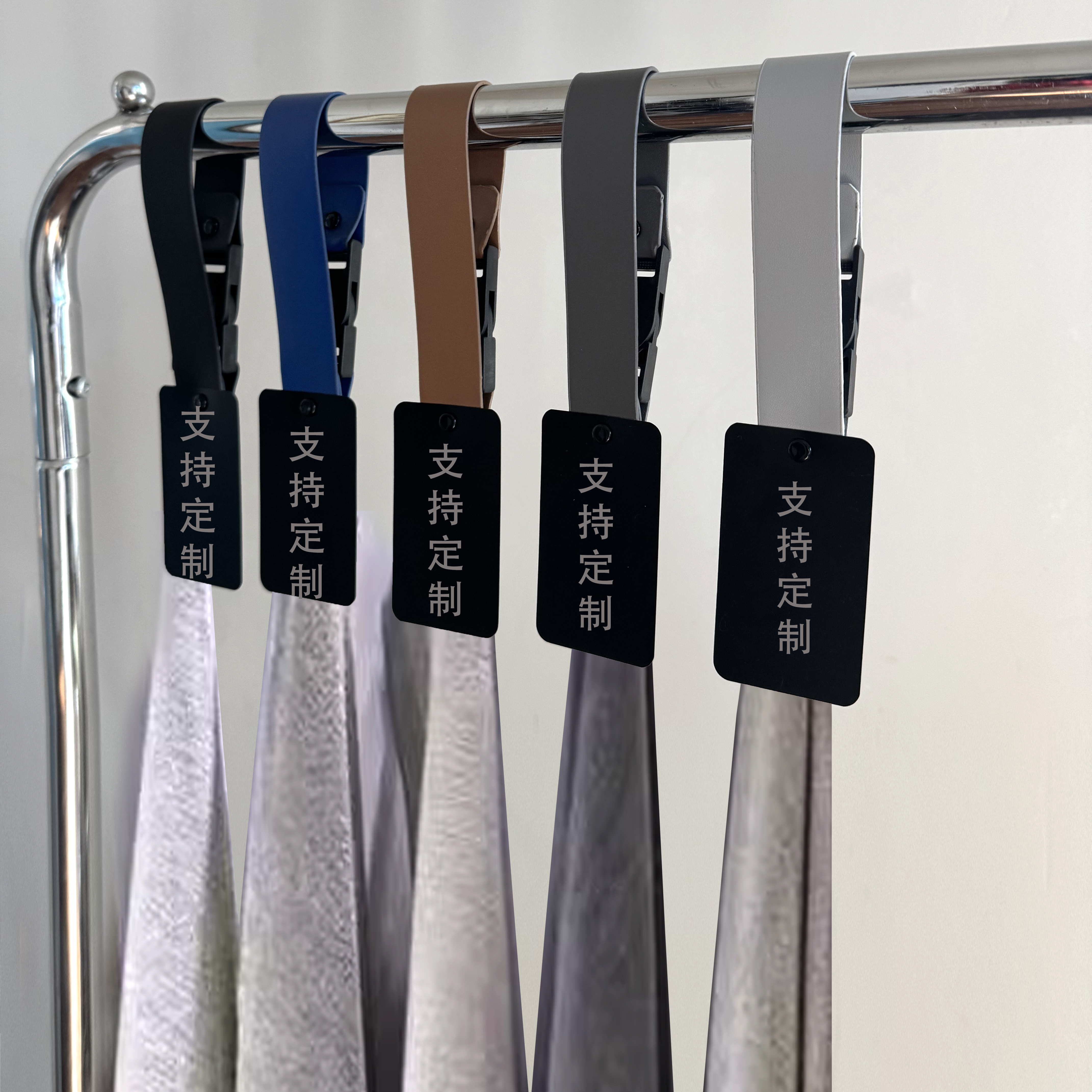 展厅纺织面料样品陈列夹子可定制